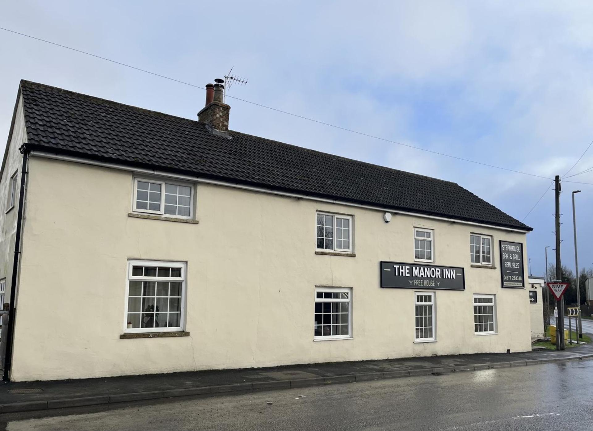 The Manor Inn Pub And Steakhouse, Fridaythorpe, Driffield York Buitenkant foto